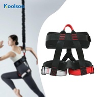 [Koolsoo] Yoga Bungee Harness Jumping Bungee Dance Harness for Exercise Home Gym
