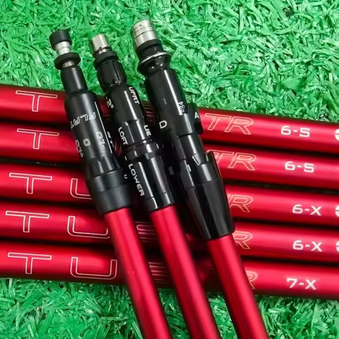 2026 New V T S TR Red Golf Driver Shaft R/SR/S/X Flex 5/6/7 Graphite Shaft Wood Shafts Free Assembly