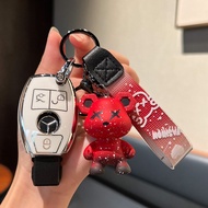 เคสสำหรับ BENZ กุญแจ  benz A C E S GLA GLB GLC GLE GLS G AMG เคสกุญแจแฟชั่นเคสกุญแจน่ารักเคสใส่กุญแจ