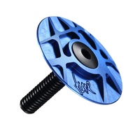 RYET Aluminum 7075 ahead-cap Tune-Cap Headset Cover Top Cap Extra light 5g CNC Machined TopCap Bolt