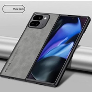 Ốp Điện Thoại Da Cừu Sang Trọng Cho Google Pixel 9 Pro Fold Fold2 - Bao Gồm Tất Cả Bảo Vệ Ống Kính M