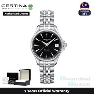 [Official Warranty] Certina C032.051.11.056.00 Women's DS Action Quartz Black Dial Stainless Steel S