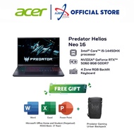 ACER PREDATOR HELIOS NEO 16 PHN16-I31-55MB 16" GAMING LAPTOP ( I5-14450HX 16GD5 512GB / RTX5060 8GD7