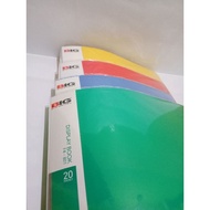 SATUAN ( 1 PCS ) Display Book / Document Keeper / Map Clear Holder Folio F4 Big 20 Lembar