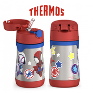 蜘蛛俠 - 美國 Thermos 不鏽鋼真空兒童保溫吸管水壺 - SpiderMan