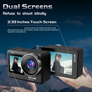 SJCAM SJ11 Active Action Camera 4K Ultra HD 20MP Waterproof Anti-Shaking Dual Screen Support Live St