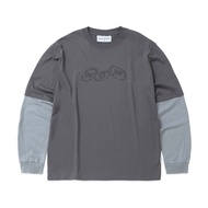 Nature Of Mind - NOM Ascii L/S Tee Grey