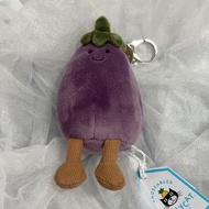 現貨 Jellycat 茄子 bag charm