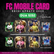GANTUNGAN FC MOBILE PREMIUM ACRYLIC 2 SIDED KEYCHAIN | FC MOBILE 25 CARD | FCM CARD FOOTBALL UPDATE
