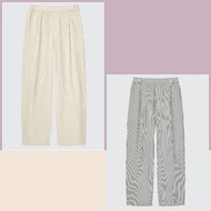 UNIQLO STRIPED PANTS UNIQLO WOMEN'S PANTS UNIQLO/