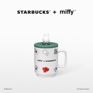 Miffy + Starbucks Ceramic 12oz Mug & Lid Set | Miffy 70th Anniversary Edition A11177106