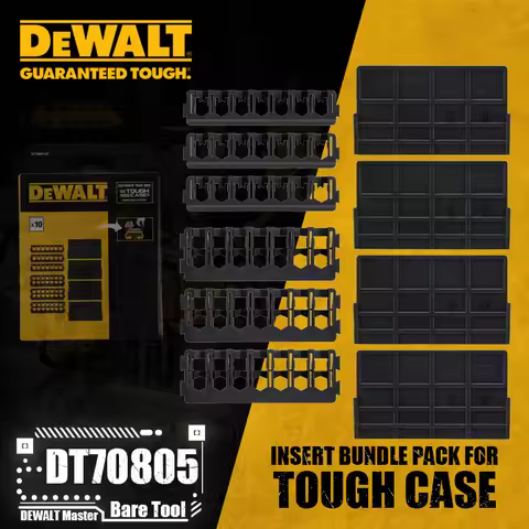 DEWALT DT70805 Insert Bundle Pack For DT70801 DT70803 DWAN2190 N542474 DT70839 Tough Case Power Tool
