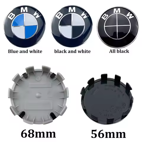 4pcs 56mm/68mm Automotive Wheel Hub Center Cover Accessories Suitable for BMW mini M X2 X1 X3 X5 X6 
