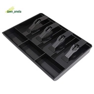 Cash Register Drawer -  Tray Replacement 4 Bill/3 Coin Cash Register Insert Tray,12.6 x 9.6 x 1.4Inc