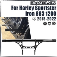 Front Crash Bar Motorcycle Engine Guard Falling Protection For Harley Sportster Iron 883 1200 Sports