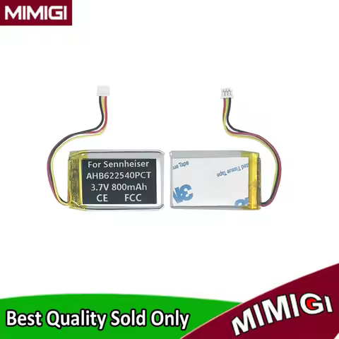 800mAh AHB622540PCT SCBT14 Battery For Sennheiser Momentum 2.0 2 HD4.40BT HD4.50BTNC Urbanite XL HD4