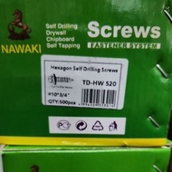 TD-HW 520 10×3/4 Hex Self Drill screw 500PCS