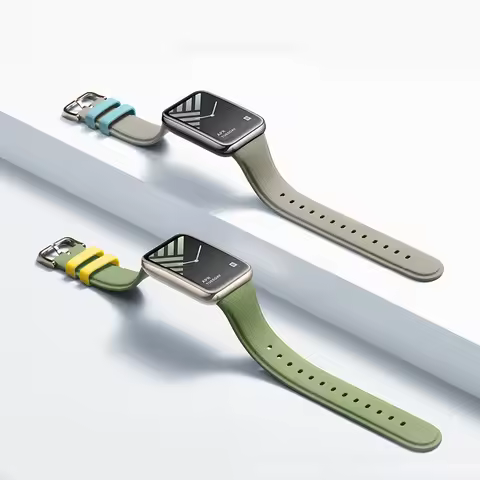 Silicone Sport Watchband For Xiaomi Mi Band 7 Pro Leather Texture Replacement Wrist For Mi Band 7Pro