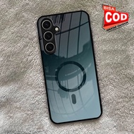(Q76) SAMSUNG A57 Glass Softcase - Latest SAMSUNG A37 2026 - Glossy Glass Casing SAMSUNG A57 - SAMSU