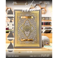 (CAN CUSTOMIZE NAME) SOFIA MOSAIC AL-QURAN A5 SERIES FREE TASBIH 33 PREMIUM PIECES