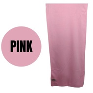 Handuk Olahraga Polos/handuk muka / handuk souvenir/ Ukuran 35x80cm Bahan Microfiber