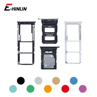 Sim Card Tray Socket Slot Reader Adapter For OPPO Realme Q5 Pro 5G Q3i Q5i Micro SD Connector Contai