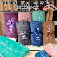 (3 Pieces) Premium Grade hilton Nano Towel 5-Star Hotel Excellent Water Absorption No Lint Large Siz