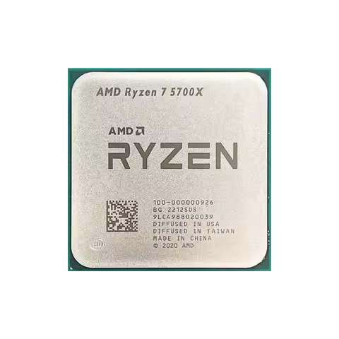 Ryzen 7 5700X CPU R7 5700X Processor for B550 3.4 GHz 8-Core 16-Thread 7NM L3=32M Socket AM4 Process