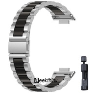 Geekthink bằng thép không gỉ sang trọng dây đeo kim loại cho Redmi xem 4/5 Xiaomi Mi Band 9 Pro/8 Pr