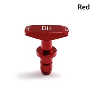 Dipstick Oli Mesin Mobil Universal Bahan Aluminum Warna Merah Dipstick Handle Tarik Oli Mesin Mobil