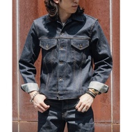 NON STOCK 557 TYPE 3 Original Color Denim Jacket Red Ear 14OZ