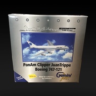 GEMINI JETS 1: 400 747-121 PanAm Clipper... Airplane Model Gjpa010