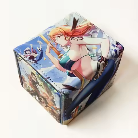 New One Piece anime card box Nami anime card box exquisite printed card storage box creative festiva
