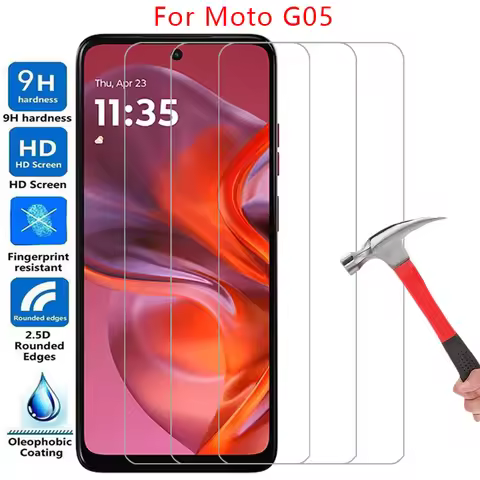 phone case for motorola moto g05 tempered glass on motorolag05 motog05 motog g 05 05g 5g back cover