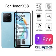 2 Pcs Honor X5B Tempered Glass Screen Protector For Honor X8C X7C X8B X7B X6B X8A X7A X6A 4G 5G