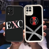 O-27 EXO Casing for Samsung Galaxy A22 A12 5G Black and White