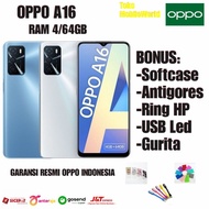 OPPO A16 RAM 4/64GB GARANSI RESMI OPPO INDONESIA