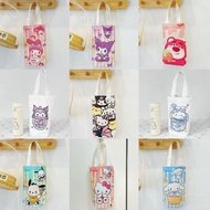 Cute canvas bottle bag canvas bag/ melody canvas bag/