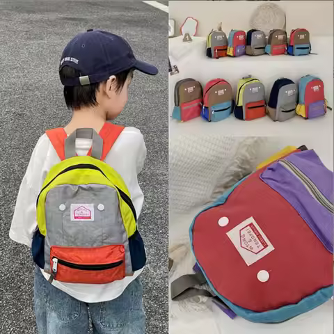 2025 Kids Backpack Children School Bags Lightweight Girls Boys Canvas Backpack Kids Bags
