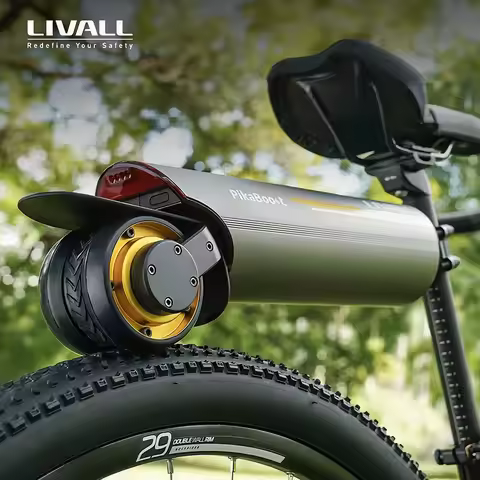 LIVALL PikaBoost 2 EBike Conversion Kit 500W Peak 1min Install 70km Range IPX5 Waterproof