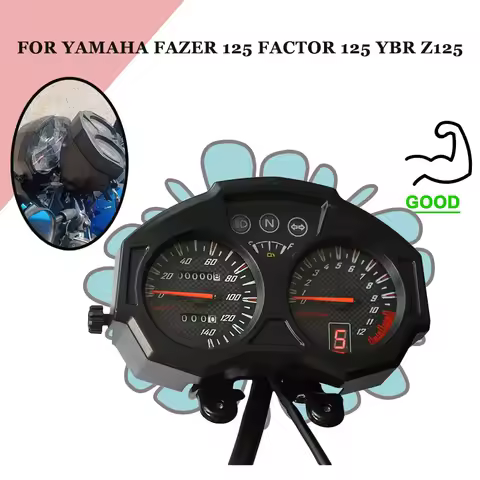 Motorcycle Speedometer Dashboard Gear Meter Gauge Tachometer Odometer Instrument For Yamaha Fazer 12