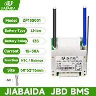JBD BMS 13S 48V Li-ion 3.7V Lithium 15A 20A 25A 30A Continuous Current jiabaida BMS with Balance