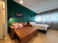 Pangsapuri 28 m² dengan 1 bilik tidur dan 1 bilik mandi peribadi di Pakkred (Stay with me //Dark Gre