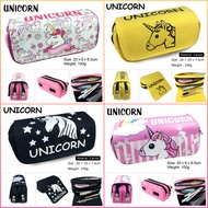 🦄️🦄️Unicorn Pencil Case bekas pensil unicorn kotak pensel unicorn smiggle Cute Ins Pencil Case Smiggle for Girl Murah Pencel Case Makeup Cosmetic Bag Student Storage Bag Large Capacity Cartoon School Supplies Pencil Case School &amp; Office for Girls Kids