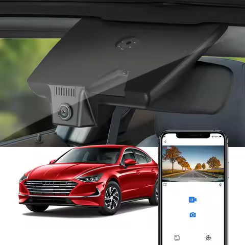 Fitcamx 4K Dash Cam for Hyundai Sonata 2020-2025, for Hyundai Staria 2021-2025, OEM Style Car Record