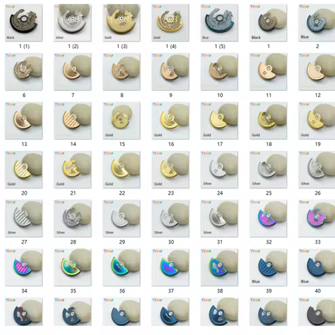 Mod High Quality NH35 Movement Rotor NH35 Fits NH35 NH36 NH38 NH39 4R35 6R35 7S26 Movement Automatic