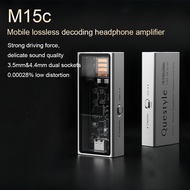 Questyle ชิป M15i USB DAC/แอมป์ทอเร็กซ์ความแม่นยำ ES9281AC ไฟฟ้าความละเอียดสูง32บิต/768กิโลเฮิรตซ์เค