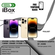 Ibox | Iphone 14 Pro | Pro Max 128Gb 256Gb 512Gb Second Garansi Ibox Terbaru