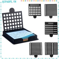 NENTEY Sticky Note Holder Set, Sticky Note Storage Tools Sticky Note Organizer Sticky Note Stencil, 
