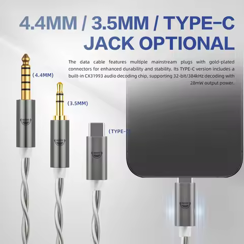 OKCSC Earphone Upgrade Cable for Sony IER-M7/IER-M9/XBA-N3BP/XBA-Z5/SHURE SE215/SE315/SE425/SE535/SE